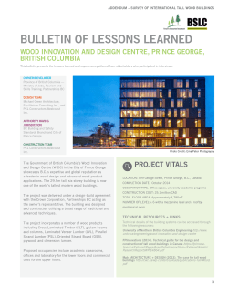 bulletin of lessons learned