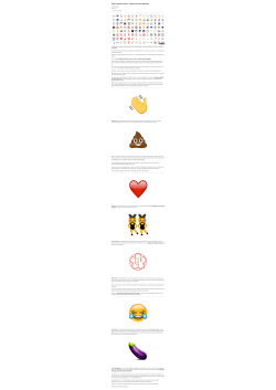Emoji translator wanted - London firm seeks specialist By Nalina