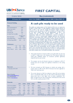 First Capital 30 October 2014
