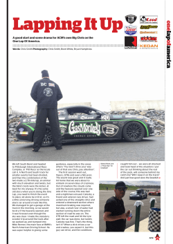 Lapping It Up - One Lap of America