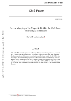 Precise Mapping of the Magnetic Field in the