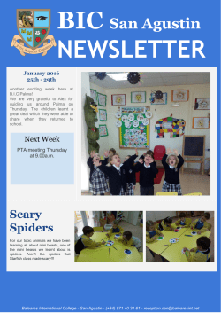 newsletter - Baleares International College