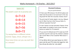 6+7=13 6+8=14 6+9=15 8x7=56 8x9=72