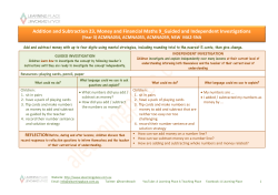 Addition and Subtraction 23, Money and