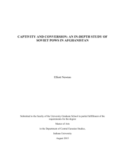 CAPTIVITY AND CONVERSION: AN IN