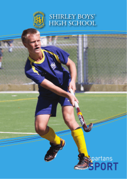 Spartans Sport Directory 2016