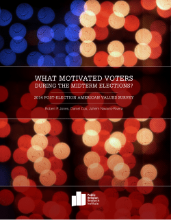 2014 Post-election American Values Survey
