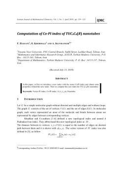 IJMC Computation of Co-PI index of TUC4C8(R) nanotubes