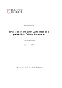 Bachelor Thesis - May
