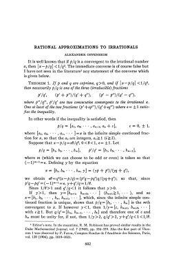 P`/q` - Project Euclid