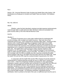 Amounts Received Under Accident and Health Plans
