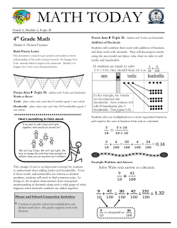 MATH TODAY