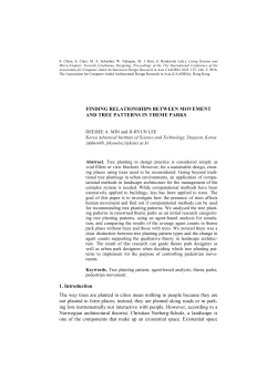 Finding Relationships between Movement and Tree