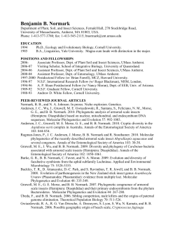 Benjamin B. Normark - Web Hosting at UMass Amherst