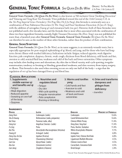 general tonic formula shi quan da bu wan