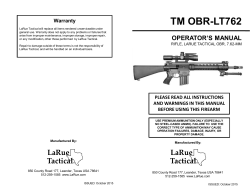 TM OBR-LT762 - LaRue Tactical