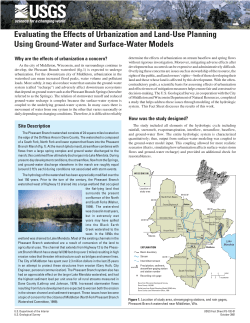 Evaluating the Effects of Urbanization and Land