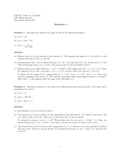 Solution - Math Berkeley