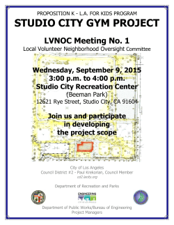 studio city gym project