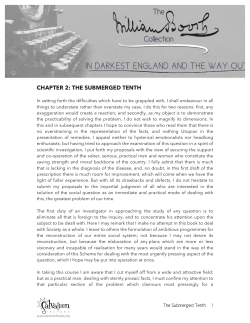 CHAPTER 2: THE SUBMERGED TENTH