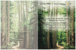 Legacy of the Sustainable Forest Management
