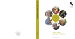 The Guide to Medi-Cal Programs, Third Edition
