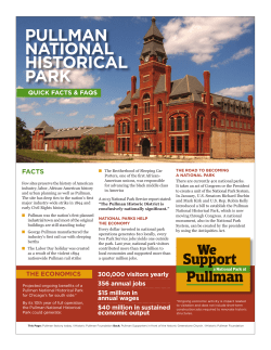 Pullman national Historical Park