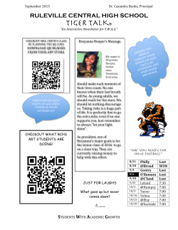 September Newsletter 2015