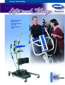 Invacare&reg; Lifts and Slings