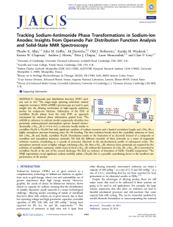 Tracking Sodium-Antimonide Phase