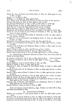 Inscriptions for Town of Ulysses