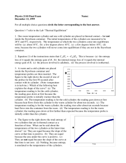 Fall 1999 Final Exam - USU Physics Department