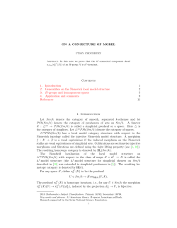 On a conjecture of Morel. - Institut f&uuml;r Mathematik
