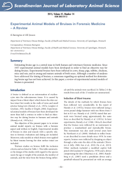 Scandinavian Journal of Laboratory Animal Science
