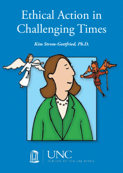 lecture booklet, "Ethical Action in Challenging Times"