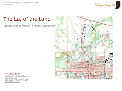 The Lay of the Land - Indiana University Bloomington