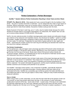 NuCO2 XactBev System-News Release_03082010