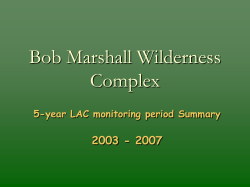 Bob Marshall Wilderness Complex