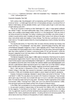 The Savage Garden: “The Legacy of Paul Zahl”