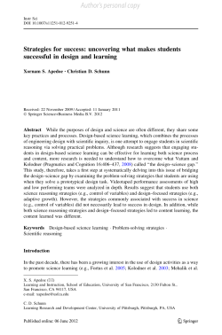 123 Author`s personal copy - Learning Research and Development