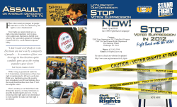 I don`t want everybody to vote. Elections are not won by a majority of