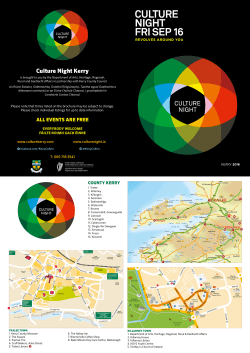 Brochure - Culture Night, Kerry