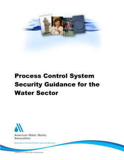 Process Control System Security Guidance