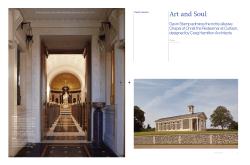 Art and Soul, Architecture Today, February, pp30-38