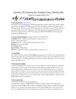 Something Old, Something New, Something Funky