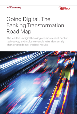 Going Digital: The Banking Transformation Road Map