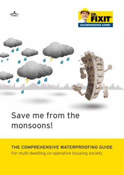 Save me from the monsoons!