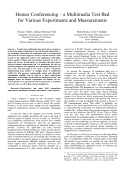 Documents - Homer Conferencing