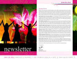 Issue 3 - Indian Routes