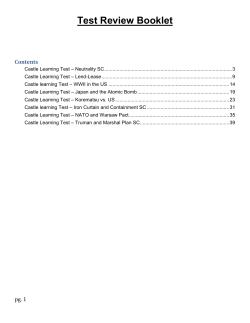 Test Review Booklet - White Plains Public Schools